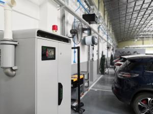 Quality 220V Electric Sanding Machine Hanging Unit Controlled By Touch Screen wholesale