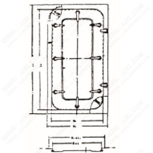 Quality Navy Steel Watertight Door wholesale