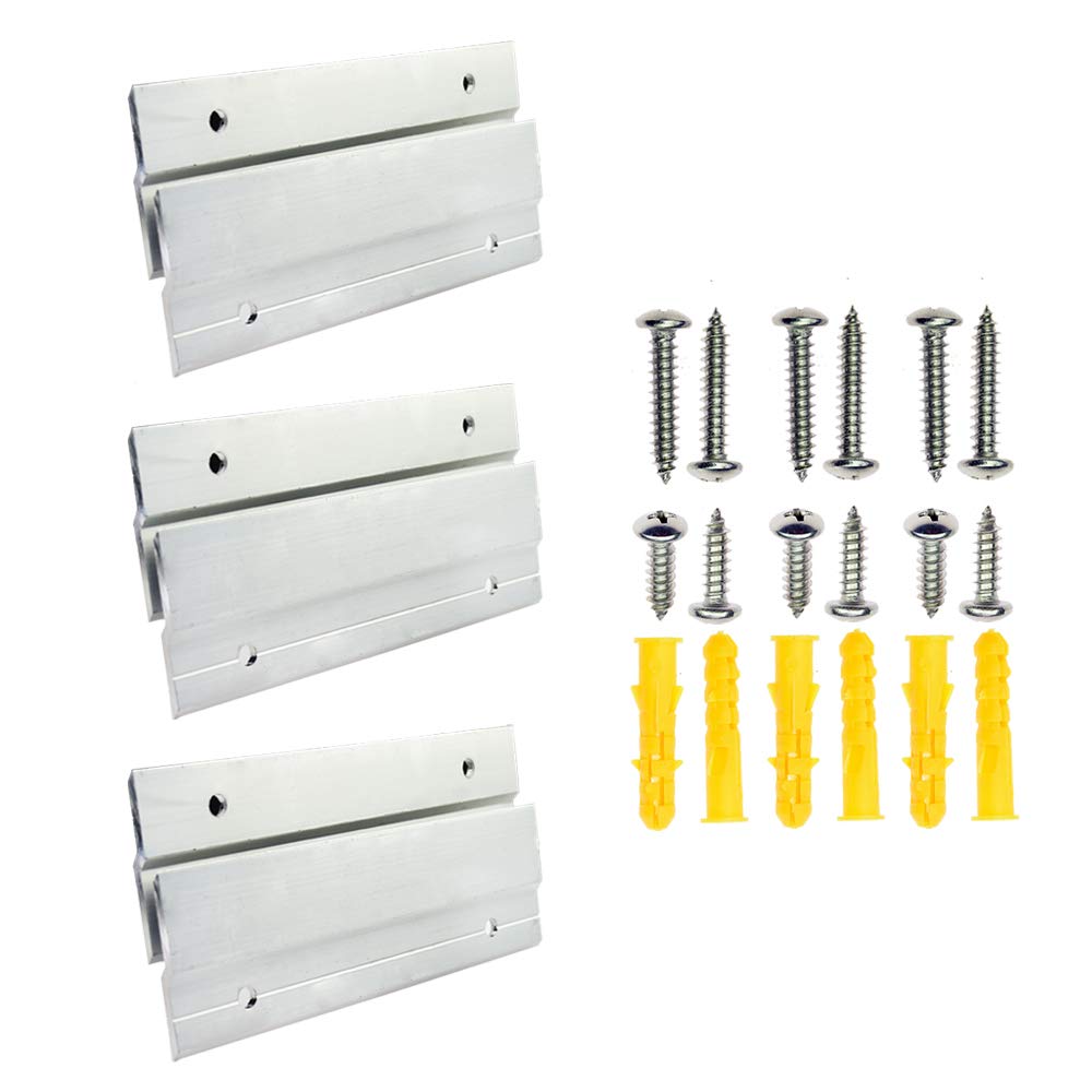 French Cleat Picture Hangers Hardware Kit L Shaped Bracket for Secure Mounting on Walls