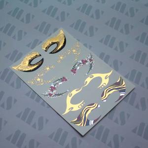 Quality Flash 2015 hot metallic eye tattoo wholesale