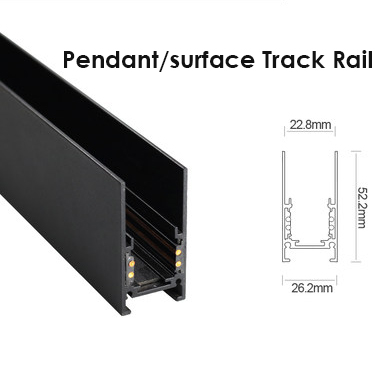 48VDC Magnetic LED Track Light For Retail Store / Hotel / Restaurant