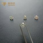 3.3mm To 3.8mm D E F VVS SI Loose Lab Grown Diamonds 0.13ct 0.17ct