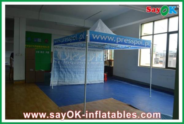 Pop Up Sports Tent Fire Resistance Folding Tent Aluminum / Iron Frame Oxford