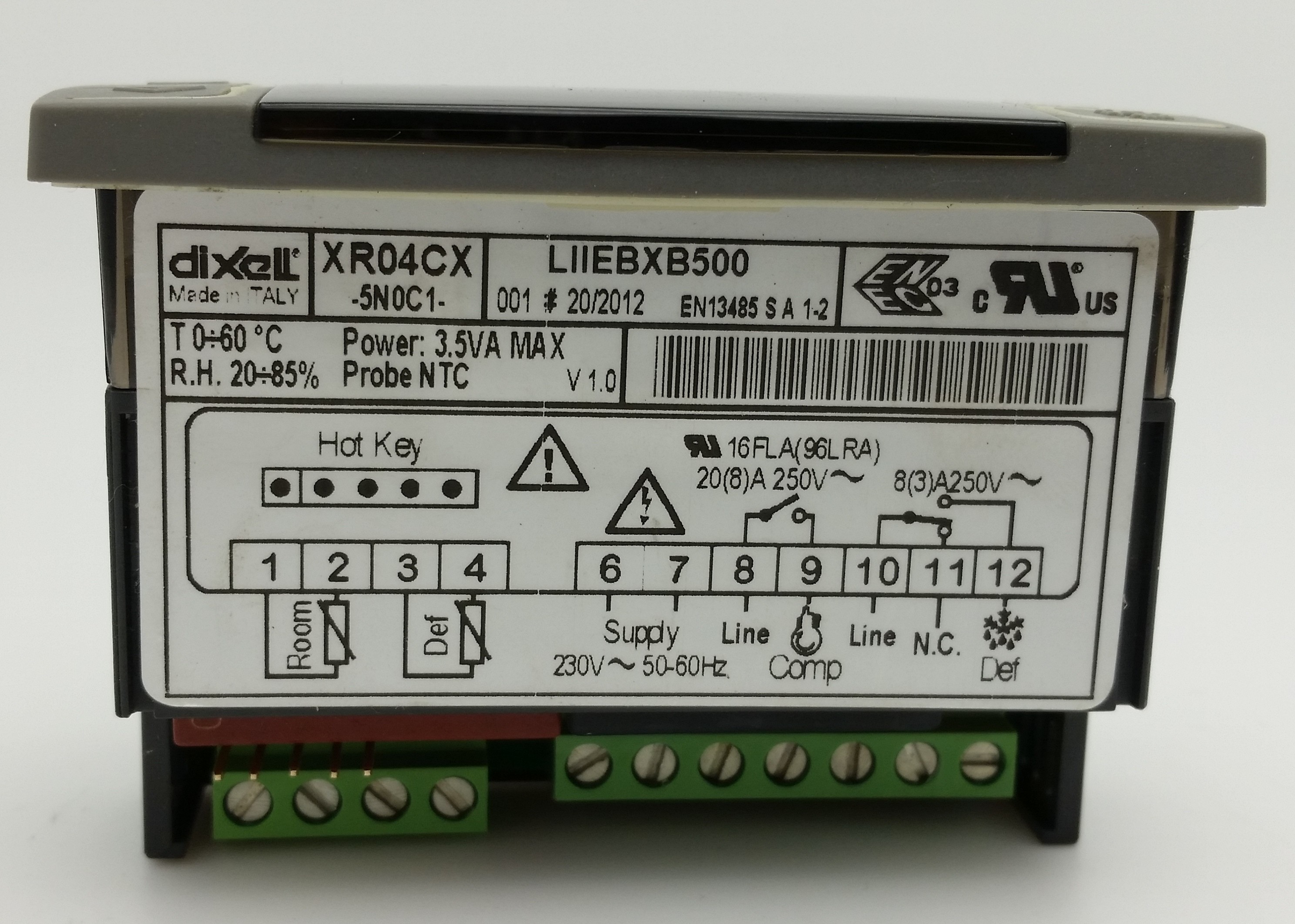 PTC Sensor Dixell Temperature Control