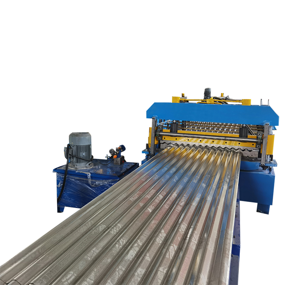 Supermarket Shelf Panel Rolling Forming Machine 380V
