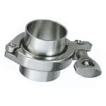 ISO 2852 Sanitary Stainless Steel Tri Clamp Fittings , Pipe Clamp Coupling For