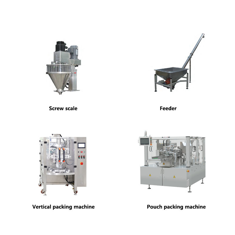 Aluminum Powder Packaging Machine 220V / 50Hz With Stainless Steel Structure