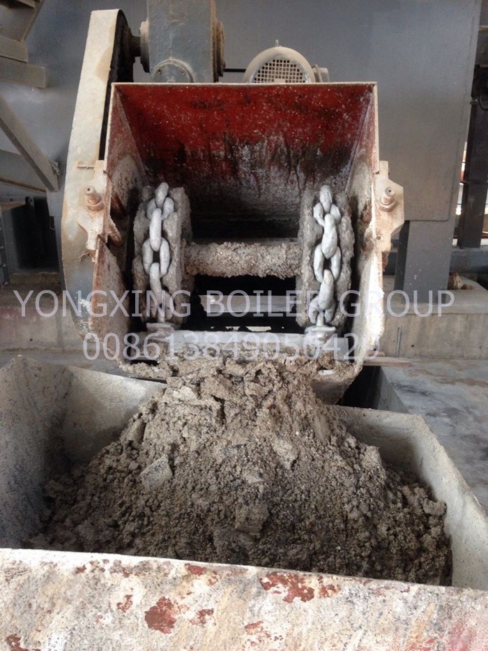 Screw Type Bottom Ash Conveyor Drag Link Chain Conveyor Equipped Coal Boiler