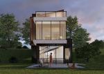 AS/NZS/USA Standard Prefab Light Steel Frame House For Living Luxury Modular