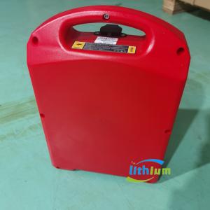 Quality 24V Black Forklift Lithium Ion Battery wholesale