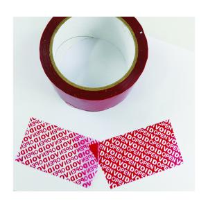 Quality Tamper Resistant Single Sided Security Packaging Tape For Box Sealing wholesale