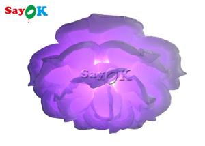Quality Wedding Stage Inflatable Lighting Decoration Led Rose Flower wholesale