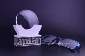 Quality Index 1.59 Polycarbonate Round Top Eyeglass Lenses With Hard Coating wholesale