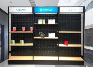 Quality Metal Frame Cell Phone Store Fixtures Displays / Hanging Cell Phone Wall Display wholesale