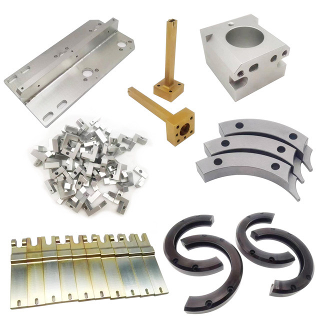 Deburred CNC Machined Nylon and Aluminum Components for Anodizing