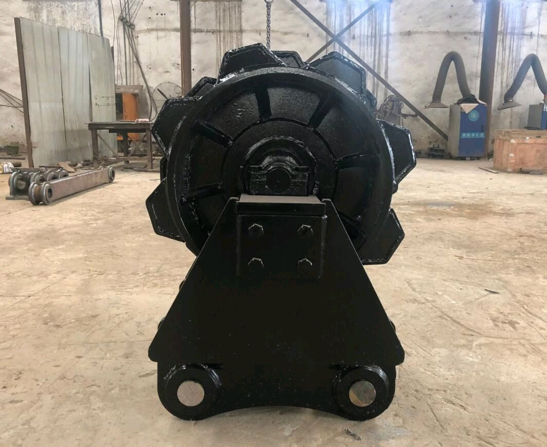 25T Trench Compactor Wheel For Excavator Dirt Compaction Wheel