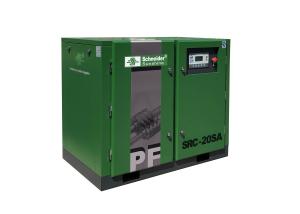 Quality 15KW Two Stage Screw Air Compressor , Rotary Screw Air Compressor Green wholesale