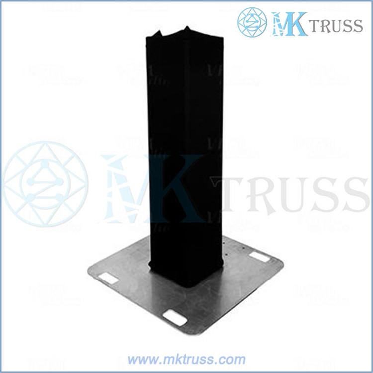 Lighting Truss Box Corner Black Truss Scrim/Cover 1m for Stage Lighting Design Display