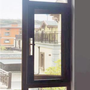 Quality 2.0mm-3.0mm Profile Commercial Aluminum Casement Windows OEM ODM wholesale