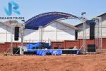 Annual Meeting Aluminum Roof Truss Square / Circle / Triangle Shape Durable