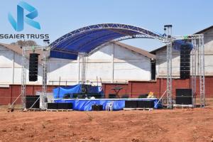Quality Outdoor Concert Aluminum Truss Frame , 290mm - 1200mm Aluminum Stage Truss wholesale