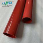 Chemical / Heat Resistant Red Rubber Sleeve For Plastic Film Printing