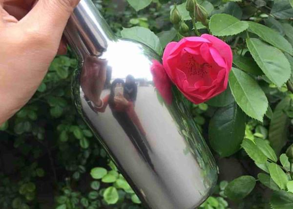Superior Gloss Mirror Chrome Powder Coat Electrostatic Spraying For Metal