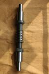 OEM ZCuAl10Fe3 Worm Shaft And Worm Gear Set 15 Module