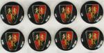 Custom printing self adhesive round epoxy dome resin gel sticker