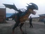 Amusement Park Live Show Real Looking Dinosaurs