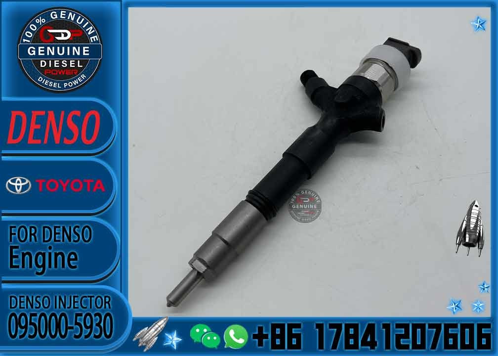 common rail injector 095000-5930 for toyota truck diesel pump injector 23670-09060 for toyota high pressure engine