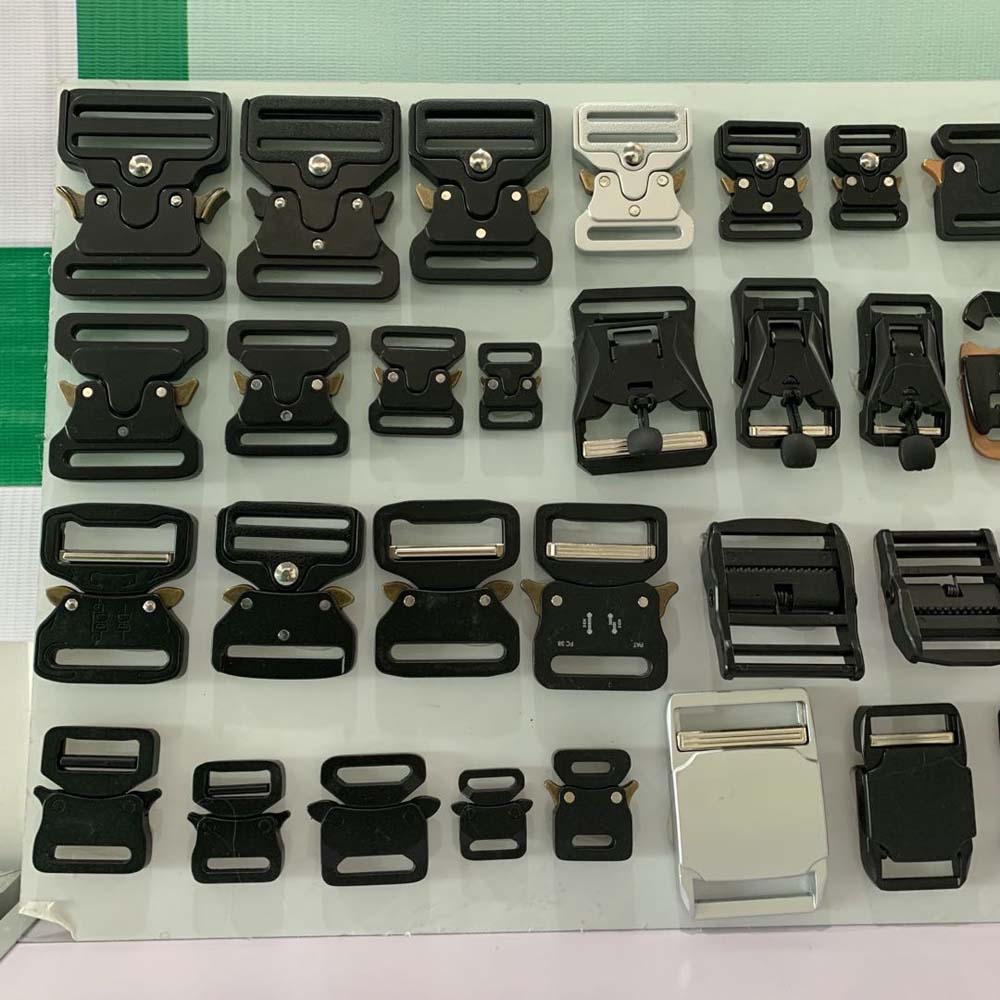 AZO SGS Bag Making Accessories Buckle Clip Metal 30-60mm Length