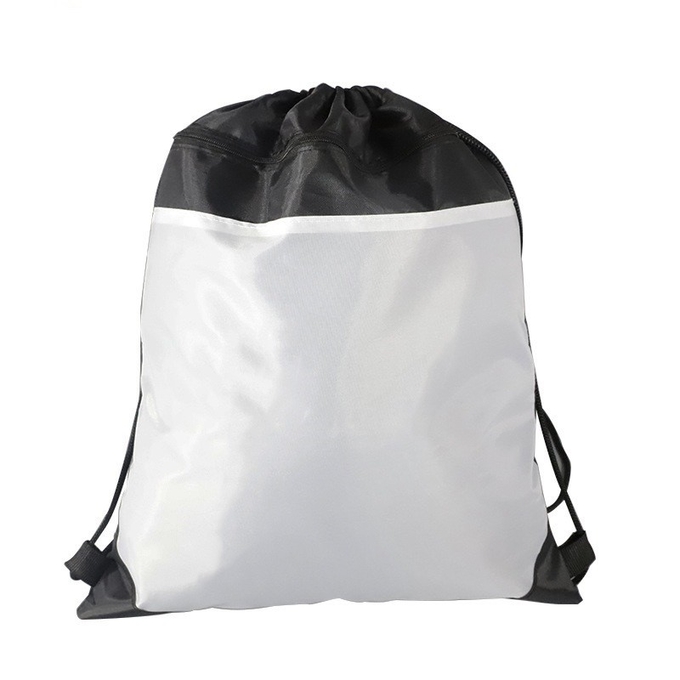 Customized Printed Sublimation Bag Blanks Oxford Cloth Promotional Drawstring Backpack