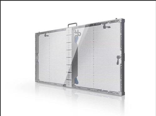 Outdoor Glass Window Led Display Video Wall Super Hd Shopping Mall Advertising
