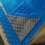 Industrial Diamond Aluminum Plate Cold Rolled 3003 5052 checkered Patterns 0.125