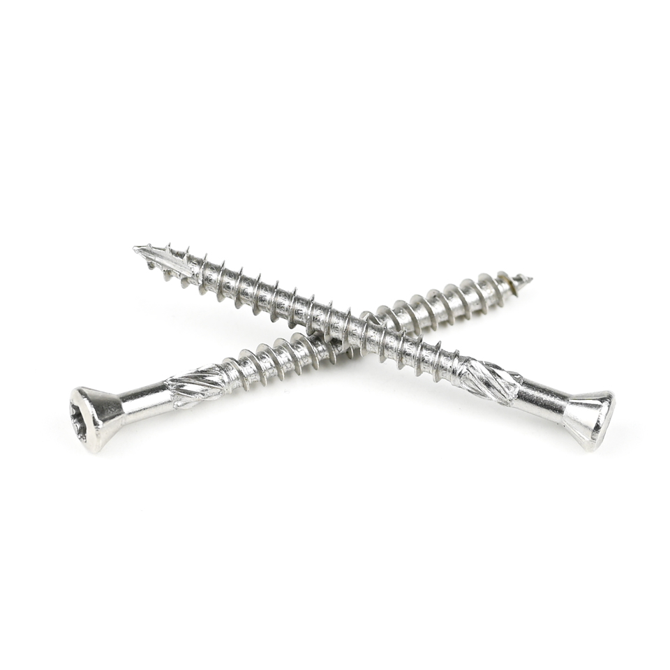 Stainless Steel Torx Trim Head Deck Screws for Wood Structure INCH Measurement System