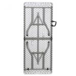 Wedding 6ft Trestle Foldable Outdoor Table With HDPE Top