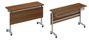 Quality office rectangle folding movable training table furniture wholesale
