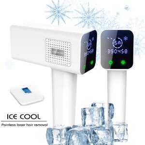 Quality Lescolton Home Beauty Machine Ice Cool IPL Epilator Permanent Laser Hair Removal LCD Display wholesale