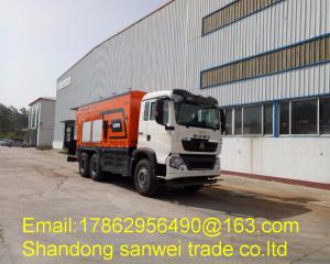 Quality Bitumen Road Maintenance Equipment 10m3 Asphalt Slurry Machine HRF-100 25000kg wholesale