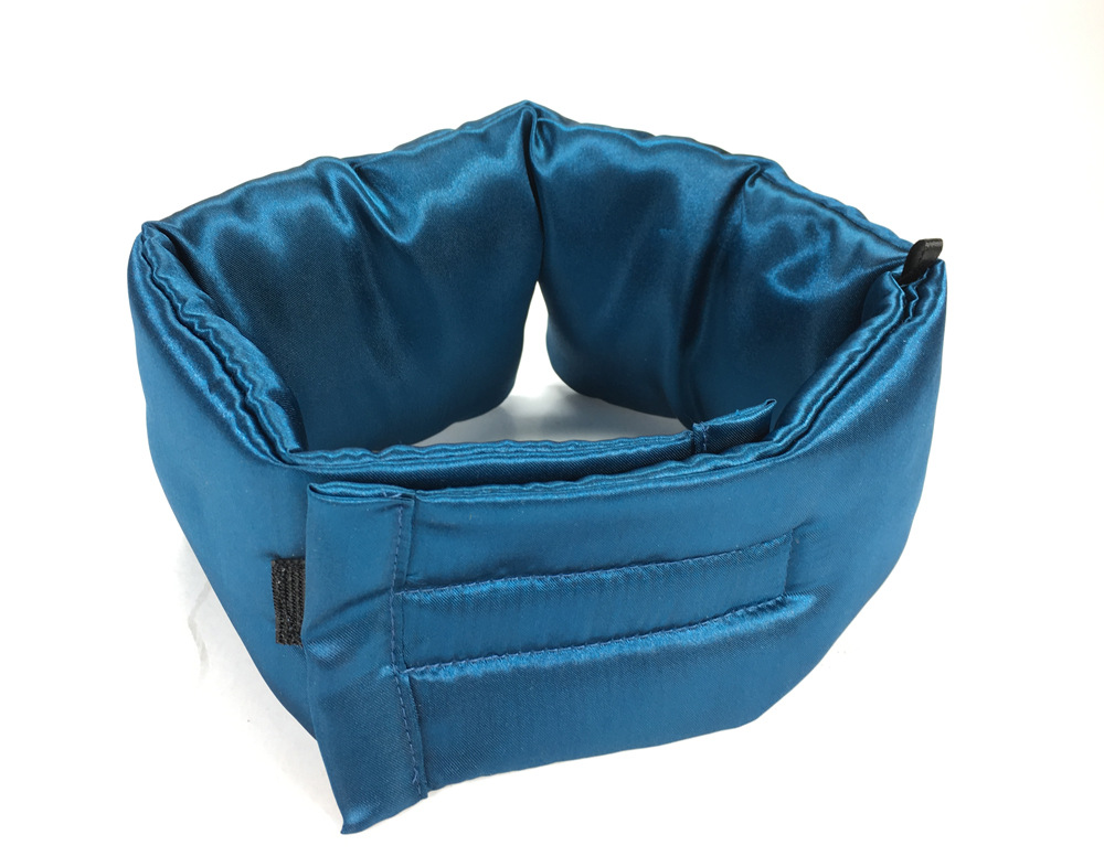 Pure Lightweight Silk Fabric 100% Mulberry Silk Eye Mask With Elastic Band