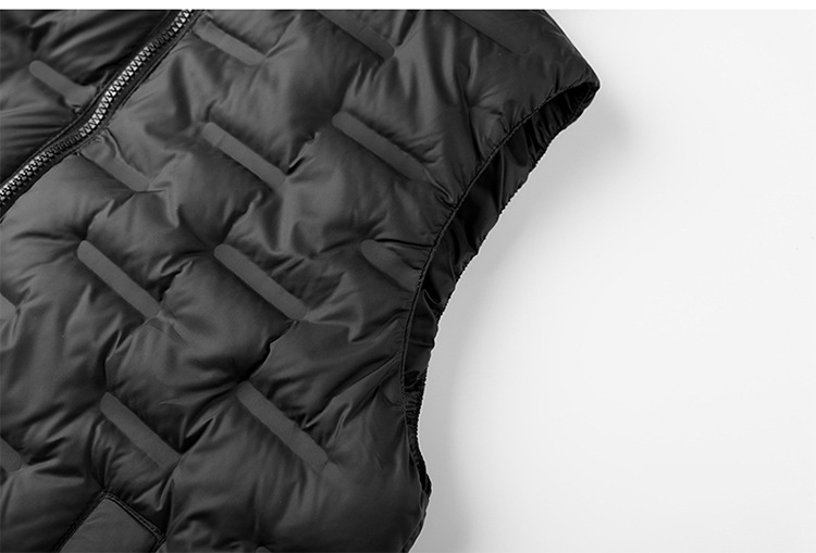 Custom Oversize Knit Windproof Thick Utility Polyester Cotton Luxury Quilted Waistcoat Thermal Casual Vests for Men
