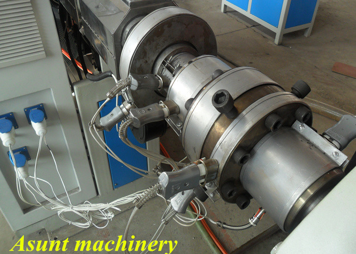 35 - 80mm PPR Pipe Production Line Plastic Pipe Extrusion Line 6 - 8 Tons