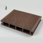 Customized WPC Decking Panel Boards Outdoor Waterproof Composite Material