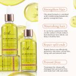 Private Label Moisturizing Nourishing Hair Oil Natural Rosmary Oil Castor Seed