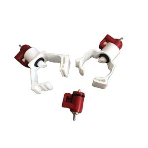 Quality White Red Automatic Chicken Water Nipple Poultry Drinking Line Parts wholesale