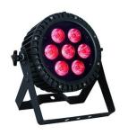 Factory sales 7pcs 12w rgbw 4in1 led outdoor par waterproof IP67par can dj disco
