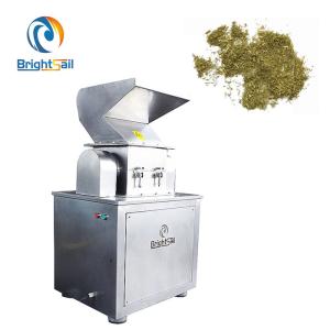 Quality Dry Tea Leaf Flakes Herbal Crusher Machine Lemon Grass Pieces Grinder With CE wholesale