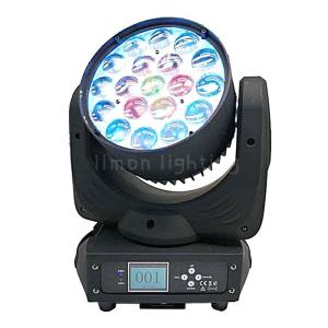 Quality Stage Disco Bar DJ Lights 19x15w RGBW LED Moving Head Wash Zoom Light wholesale