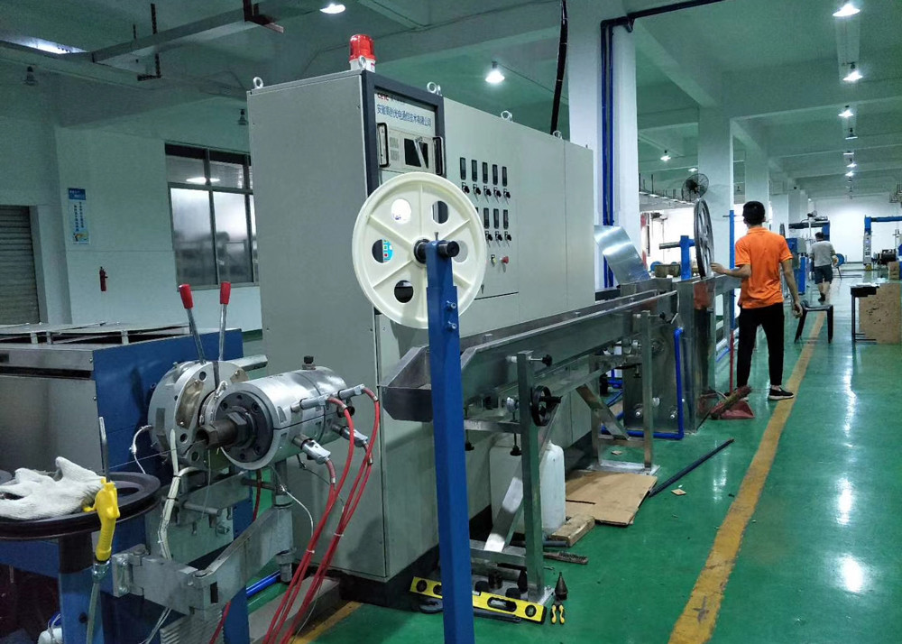 Brand New Cable Extrusion Line For Wire Extrusion Extruding Production Line Jacket Sheath